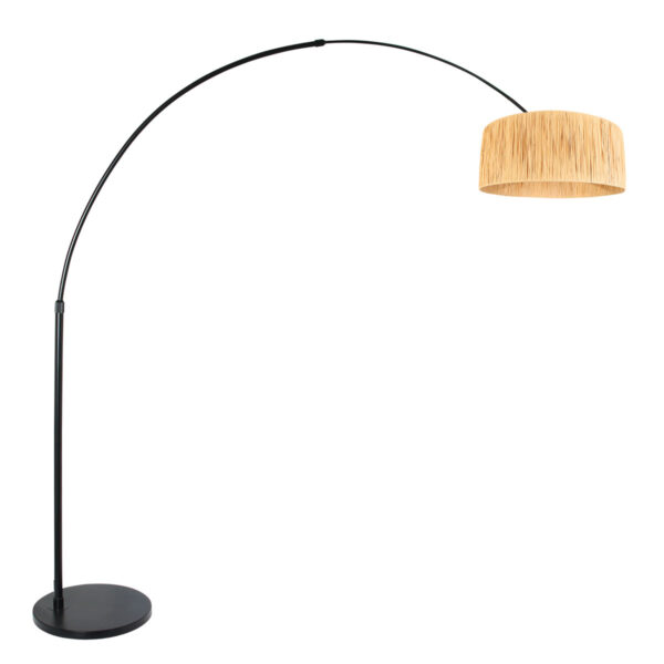 Steinhauer Sparkled light vloerlamp – ø 50 cm – E27 (grote fitting) – Zwart