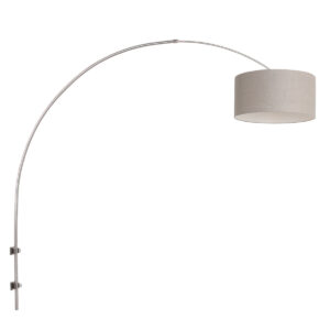 Steinhauer Sparkled light wandlamp – E27 (grote fitting) – Staal