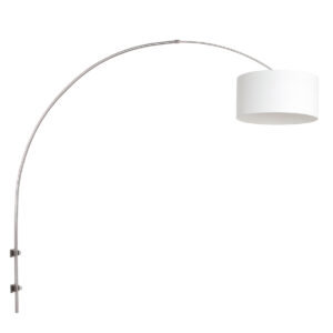 Steinhauer Sparkled light wandlamp – E27 (grote fitting) – Staal