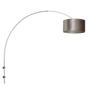 Steinhauer Sparkled light wandlamp – E27 (grote fitting) – Staal