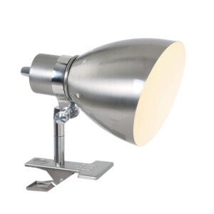 Steinhauer Spring wandlamp – ø 13 cm – E27 (grote fitting) – Staal