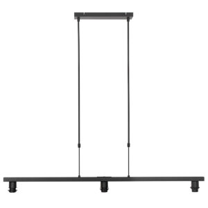 Steinhauer Stang hanglamp – In hoogte verstelbaar – E27 (grote fitting) – Zwart