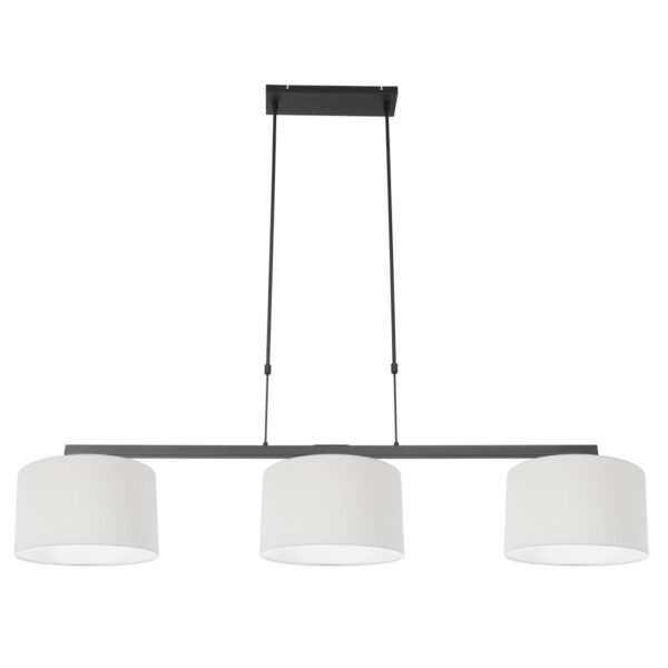 Steinhauer Stang hanglamp – In hoogte verstelbaar – E27 (grote fitting) – Zwart