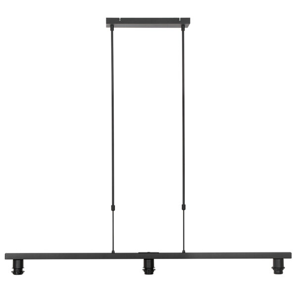 Steinhauer Stang hanglamp – In hoogte verstelbaar – E27 (grote fitting) – Zwart