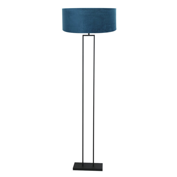 Steinhauer Stang vloerlamp – ø 50 cm – E27 (grote fitting) – Zwart