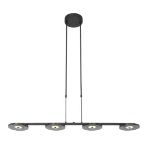 Steinhauer Turound hanglamp – In hoogte verstelbaar – Ingebouwd (LED) – Zwart