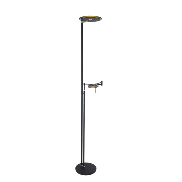 Steinhauer Turound vloerlamp – Ingebouwd (LED) – Zwart