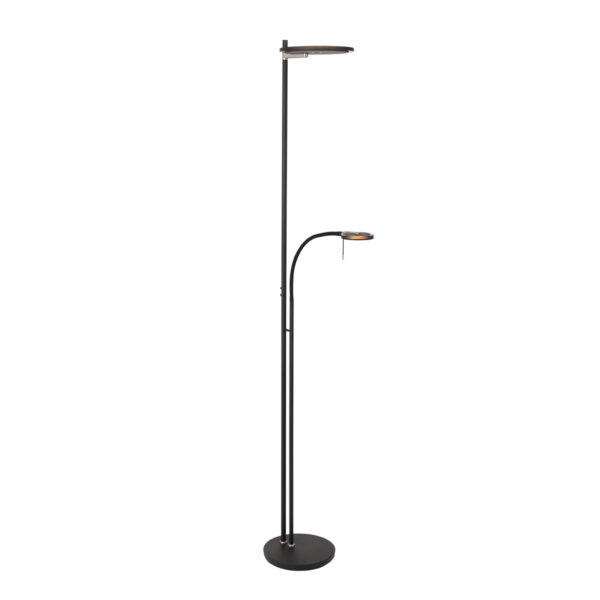 Steinhauer Turound vloerlamp – Ingebouwd (LED) – Zwart