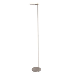 Steinhauer Turound vloerlamp – ø 27 cm – Ingebouwd (LED) – Staal