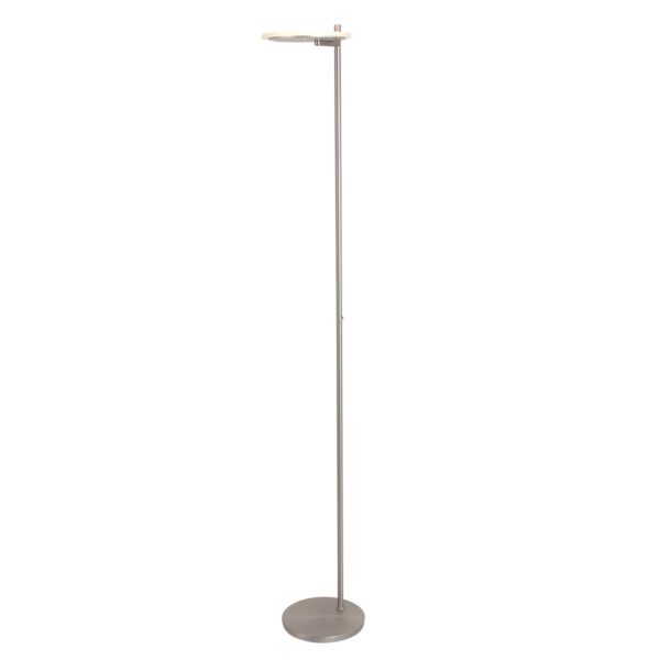 Steinhauer Turound vloerlamp – ø 27 cm – Ingebouwd (LED) – Staal