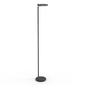 Steinhauer Turound vloerlamp – ø 27 cm – Ingebouwd (LED) – Zwart