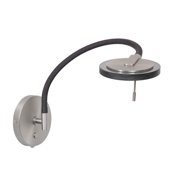 Steinhauer Turound wandlamp – Ingebouwd (LED) – Staal