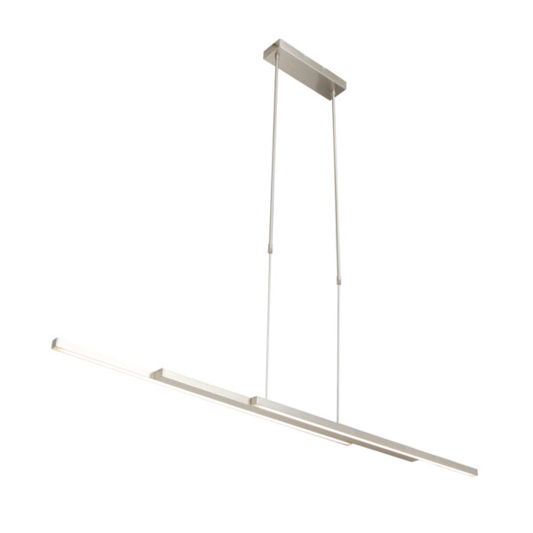 Steinhauer Zelena led hanglamp – In hoogte verstelbaar – Ingebouwd (LED) – Staal