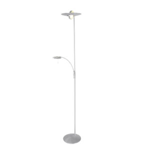 Steinhauer Zenith led vloerlamp – ø 28 cm – Ingebouwd (LED) – Staal