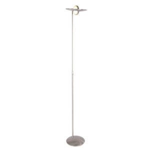 Steinhauer Zenith led vloerlamp – ø 28 cm – Ingebouwd (LED) – Staal