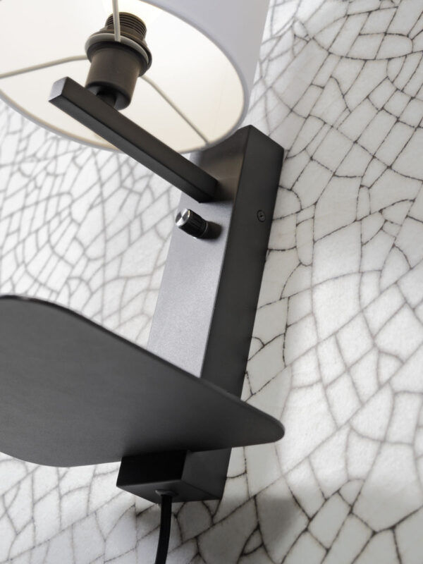 Witgrijze wandlamp plateau It's About RoMi Florence - Image 6