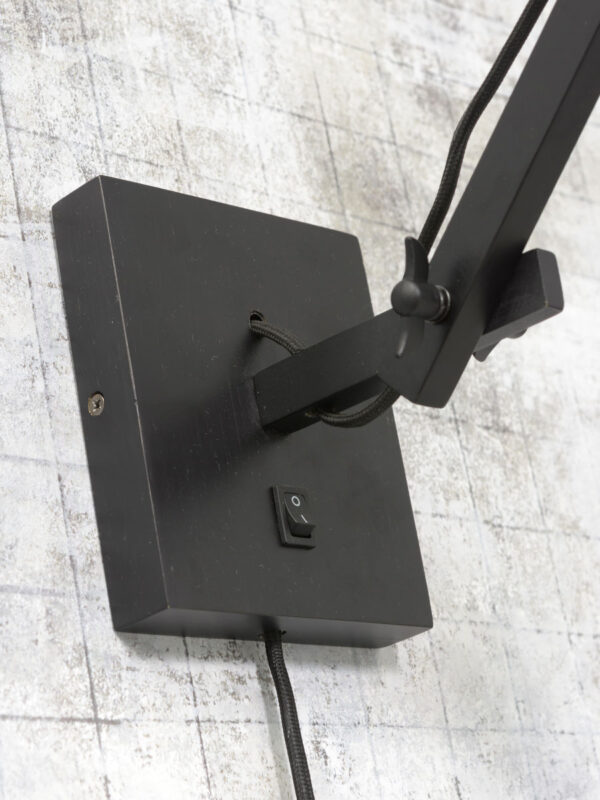 Zwarte wandlamp enkelgewricht GOOD&MOJO Andes - Image 3
